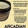 Arcadian Grooming Vanilla Cedar Clay Pomade for Men  Vegan Matte Finish, Strong High Hold, 4oz view 3