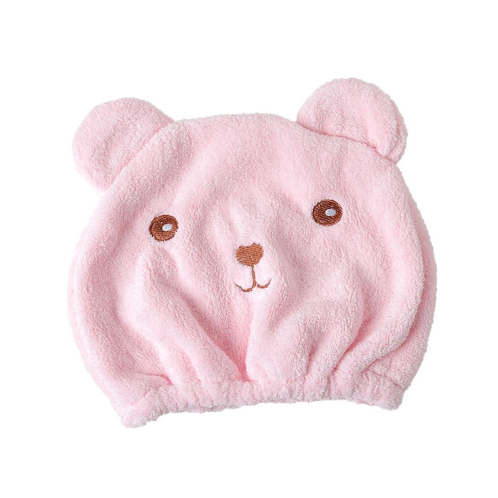 Angoily Animal Cartoon Dry Hair Hat for Quick Hair Drying Reusable Bathing Cap for Women and Boys and Girls Soft Towel Material for Bathing and Makeup