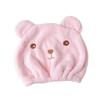 Angoily Animal Cartoon Dry Hair Hat for Quick Hair Drying Reusable Bathing Cap for Women and Boys and Girls Soft Towel Material for Bathing and Makeup view 1