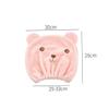 Angoily Animal Cartoon Dry Hair Hat for Quick Hair Drying Reusable Bathing Cap for Women and Boys and Girls Soft Towel Material for Bathing and Makeup view 3