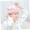 Angoily Animal Cartoon Dry Hair Hat for Quick Hair Drying Reusable Bathing Cap for Women and Boys and Girls Soft Towel Material for Bathing and Makeup view 4