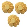 Housoutil 60pcs Makeup Remover Pads Gentle Face Scrub Exfoliator Soft Round Cotton Pads Skin Cleaning Sponge Safe for Daily Use Travel-friendly view 1