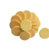 Housoutil 60pcs Makeup Remover Pads Gentle Face Scrub Exfoliator Soft Round Cotton Pads Skin Cleaning Sponge Safe for Daily Use Travel-friendly view 2