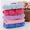 Angoily 3pcs Microfiber Hair Drying Cap Fast Drying for Shower Elastic Bathing Cap Bowknot Reusable Hair Accessories for Women Men view 3