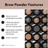 bdb Color & Control Kit - Tinted Eyebrow Gel & Effortless Brows Powder, Waterproof Formula, Blonde view 4