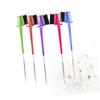 Housoutil 10pcs Dual-use Brow and Hair Brushes Steel Pin Makeup Tools for Salon and Home Use Random for Creating Shapes view 2