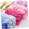 Angoily 2pcs Shower Cap Elastic Band Quick Dry Hair Drying Cap Microfiber Material Comfortable for Daily Use at Home Travel view 3