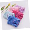 Angoily 2pcs Shower Cap Elastic Band Quick Dry Hair Drying Cap Microfiber Material Comfortable for Daily Use at Home Travel view 4