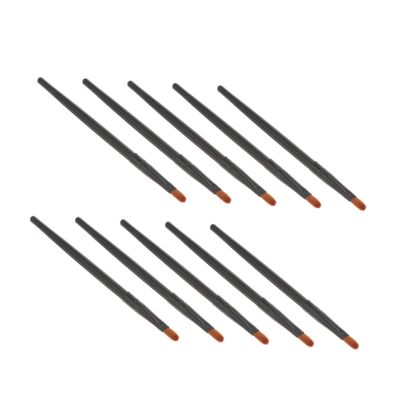 Housoutil 10pcs Professional Makeup Brush Eyeshadow Applicators Lip Brush for Skin Types
