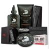 Bossman Big Boss Beard Care Kit for Men - 7 Piece Beard Grooming Kit with Jelly Beard Oil, Beard Conditioner, Beard Balm, MUDstache Wax, Bar Soap, Metal Comb, Brush - Gift Set for Men (Stagecoach) view 1