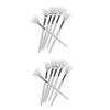 balacoo 12pcs Quality Material Facial Brush Mask Applicator for Sleeping Mask Face Makeup Gentle Touch Easy to Clean for Gel Skincare view 1