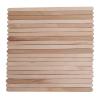 Yctze 100Pcs Disposable Wooden Wax Applicator Sticks for Hair Removal - Premium Quality Depilatory Spatulas for Eyebrow, Nose Epilation and Hair Care Styling view 1