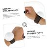 Ipetboom 2pcs Professional Lash Extension Hand Pallet Tray with Holder Easy to Use Store view 2