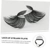 Ipetboom 2pcs Professional Lash Extension Hand Pallet Tray with Holder Easy to Use Store view 4