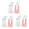 balacoo 6pcs Nose Shaping Clip Nose up Shaper for Women Girls Straightening Bridge White for Enhancing view 1