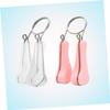balacoo 6pcs Nose Shaping Clip Nose up Shaper for Women Girls Straightening Bridge White for Enhancing view 4