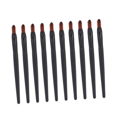 FOYTOKI Gentle Lip Brush Lipstick Applicator Set 50pcs Disposable Makeup Brush Plastic Lip Gloss Wands for Photo