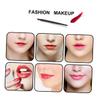 FOYTOKI Gentle Lip Brush Lipstick Applicator Set 50pcs Disposable Makeup Brush Plastic Lip Gloss Wands for Photo view 2
