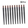 FOYTOKI Gentle Lip Brush Lipstick Applicator Set 50pcs Disposable Makeup Brush Plastic Lip Gloss Wands for Photo view 3