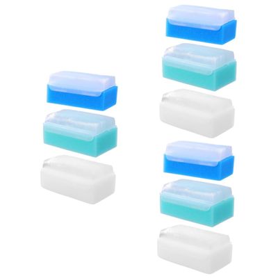 JECOMPRIS 3sets Scalp Shampoo Brush Hair Comb Set Scalp Massager Hair Dandruff Scrubber Care Brush 3pcs*3