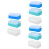 JECOMPRIS 3sets Scalp Shampoo Brush Hair Comb Set Scalp Massager Hair Dandruff Scrubber Care Brush 3pcs*3 view 1