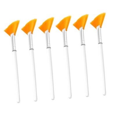 balacoo 18pcs Facial Fan Mask Brush Sleep Mask Applicator Mud Applicator Gentle Touch Beauty Tool for Face