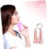 balacoo 4pcs Nose Bridge Straightener Clip Nose up Shaper for Women Girls Design Lightweight and Comfortable White view 4