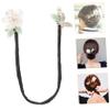 balacoo Rhinestone Hair Bun Clip for Women Elegant Butterfly Knot Hair Accessory for Sports Fitness and Daily Wear view 2