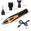 LEONYS Nose Hair Trimmer for Men-Professional Painless Ear and Nose Hair Trimmer for Men Women, Electric Nose Hair Trimmer,Waterproof Dual Edge Blades for Easy Cleansing view 2