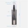 LEONYS Nose Hair Trimmer for Men,Professional USB Rechargeable Nostril Nasal Hair Cleaning System,3 in 1 Lightweight Waterproof Hair for Women and Men view 2