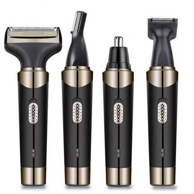 LEONYS 4 in 1 Electric Nose Hair Trimming,Men Hair Remover Set USB Rechargeable Beard Shaver Nose Hair Eyebrow Trimmer Sideburns Shaver