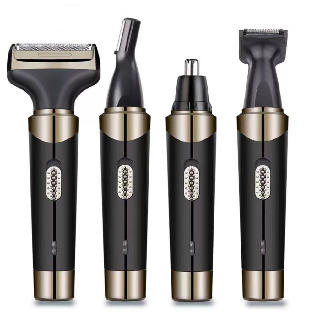 LEONYS 4 in 1 Electric Nose Hair Trimming,Men Hair Remover Set USB Rechargeable Beard Shaver Nose Hair Eyebrow Trimmer Sideburns Shaver