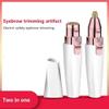 LEONYS Nose and Ear Hair Trimmer, Facial Hair Removal for Women, 2 in 1 Portable Trimmer-Safe & Cordless - USB Rechargeable (Pink) view 4