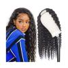 Wigs Curly U Part Wigs Deep Wave Human Hair Wigs for Black Women, 10-26 Inch Long Brazilian Deep Curly Glueless Clip in U Shape Wig 180% Density for Daily Party (Size : 12inches) view 1
