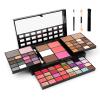 Makeup Kit Gift Set - Carry All Makeup Train Case with Pro Makeup Set Makeup Brushes, Lipsticks, Eye Shadows, Blushes, Powders, and more - Reusable Makeup StorageA7 view 1