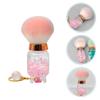 FOMIYES Powder Makeup Brush for Face Portable Blush Brush Soft Bristles for Loose Pressed Powder for Travel Everyday Use Design view 3