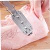 Kisangel 2pcs Pig Hair Scraper Device Animal Hair Shaver Tool for Kitchen Use Compact Efficient Remover for Home Butchering for Supermarket Farm Use view 4