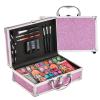 Anpro All-In-One Makeup Kit for Girls 10-12 with Case, Pro Teen Makeup Set, Tween Makeup Kit for Teens Women, Full Starter Make Up Kit with Brushes, Lipstick, Eye Shadows Palette, Blushes, Glitter Gel view 1