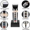 WEedsy Hair Clippers - Professional Hair Clippers for Men, Mens Hair clippers for Hair Cutting, Electric Hair Trimmer for Men Haircut, Cordless Rechargeable Hair Cutting Kit for barbers with LED Displ view 3