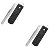 Angoily 2sets Nose Hair Tweezers for Men Nose Hair Trimmer Facial Clip for Men Women Removal Tool for view 1