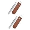 Angoily 2sets Nasal Hair Trimmer for Men Nose Hair Clipper Easy to Use and Store for Friends view 1