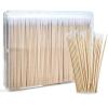 400PCS Pointed Cotton Swabs with Storage Case, Precision Tip Cotton Swabs with Wooden Sticks, 4 Inch Microblading Buds, Microswabs for Eyelash Extensions Makeup nails Tattoo Permanent Makeup Supplies view 1