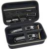 Case Compatible with Novah for Ufree for KIKIDO for GLAKER for FADEKING for GSKY for Romanda Professional Hair Clippers, Beard Trimmer Grooming Storage Holder for Hair Trimmers Set (Box Only)-Black view 1