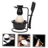 Angoily 1set Men Manual Shaving Kit Ergonomic Shave Brush Bowl Holder for Grooming and Haircuts Essential for Barbershops and Salons view 3