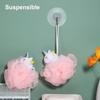 Balacoo Shower Loofah: 2 Pcs Unicorn Loofahs Animal Loofah Kids Loofah Bath Sponge Exfoliating Scrubber Bathing Ball for Girls Boys view 3