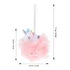 Balacoo Shower Loofah: 2 Pcs Unicorn Loofahs Animal Loofah Kids Loofah Bath Sponge Exfoliating Scrubber Bathing Ball for Girls Boys view 4