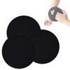 ACE4U Black Silicone Bathing Tools, Bathing Skincare Tool, 3Pcs Soft Rubber Body Scrubber Shower Brush for All Skin Types Men Women view 1