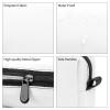 OUSIKA Sky Full of Stars Cosmetic Bags for Women Portable Makeup Bag Travel Storage Bag Daily Receive Bag Large Capacity Toiletry Bag, White view 4