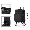 Rolling Makeup Case, Makeup Backpack Professional Makeup Artist Train Case Trolley, Multi-functional Cosmetic Train Case, Cosmetic Trolley Case In Oxford Fabric, With 360 Swivel Wheels, Black view 2