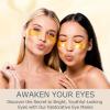 Generic Under Eye Patches 25 Pairs, Golden Eye Mask with Amino Acid & Collagen for Puffy Eyes, Dark Circles,Bags and Wrinkles with Collagen view 2